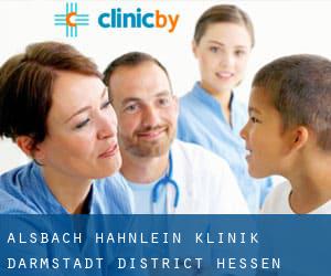 Alsbach-Hähnlein klinik (Darmstadt District, Hessen)