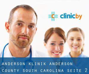 Anderson klinik (Anderson County, South Carolina) - Seite 2