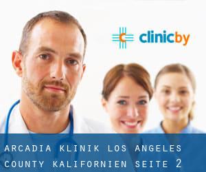 Arcadia klinik (Los Angeles County, Kalifornien) - Seite 2
