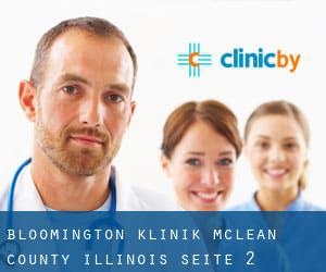 Bloomington klinik (McLean County, Illinois) - Seite 2