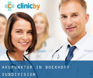 Akupunktur in Boekhoff Subdivision