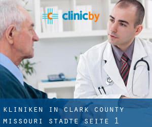kliniken in Clark County Missouri (Städte) - Seite 1