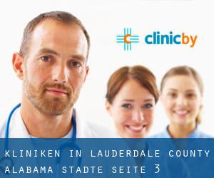 kliniken in Lauderdale County Alabama (Städte) - Seite 3