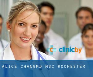 Alice Chang,MD, MSc (Rochester)