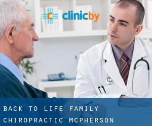 Back To Life Family Chiropractic (McPherson)