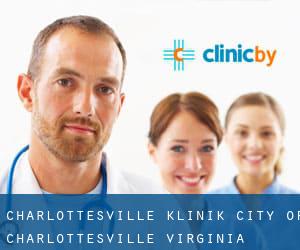 Charlottesville klinik (City of Charlottesville, Virginia)