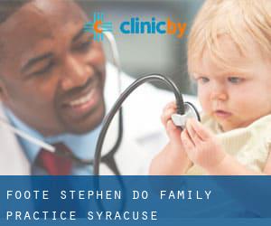 Foote Stephen DO Family Practice (Syracuse)