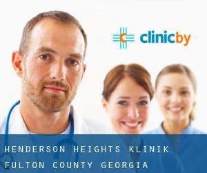 Henderson Heights klinik (Fulton County, Georgia)