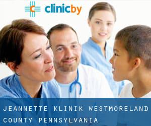 Jeannette klinik (Westmoreland County, Pennsylvania)