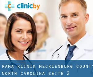 Rama klinik (Mecklenburg County, North Carolina) - Seite 2