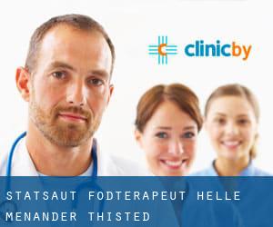 Statsaut Fodterapeut Helle Menander (Thisted)